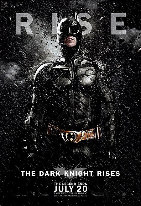 Mroczny Rycerz Powstaje - plakat #4 - Batman