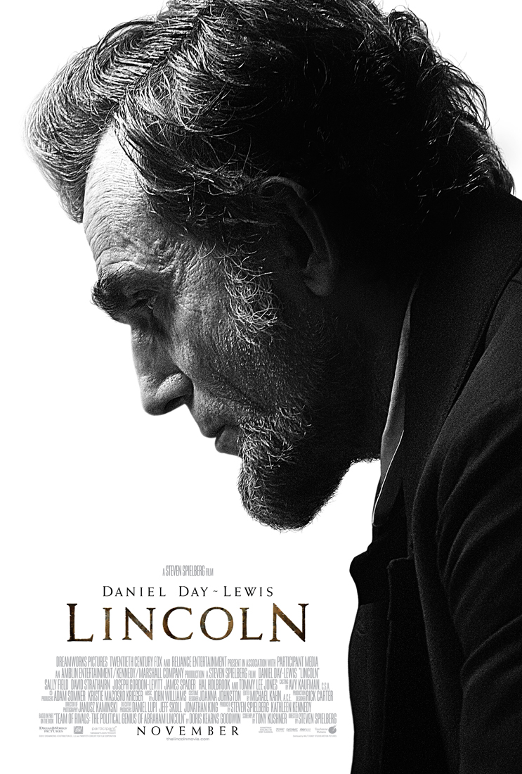 Daniel Day-Lewis na plakacie "Lincolna" Stevena Spielberga