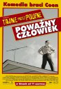 Poważny człowiek - plakat