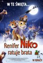 Renifer Niko ratuje brata - plakat