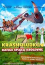 Siedmiu krasnoludków ratuje Śpiącą Królewnę - plakat